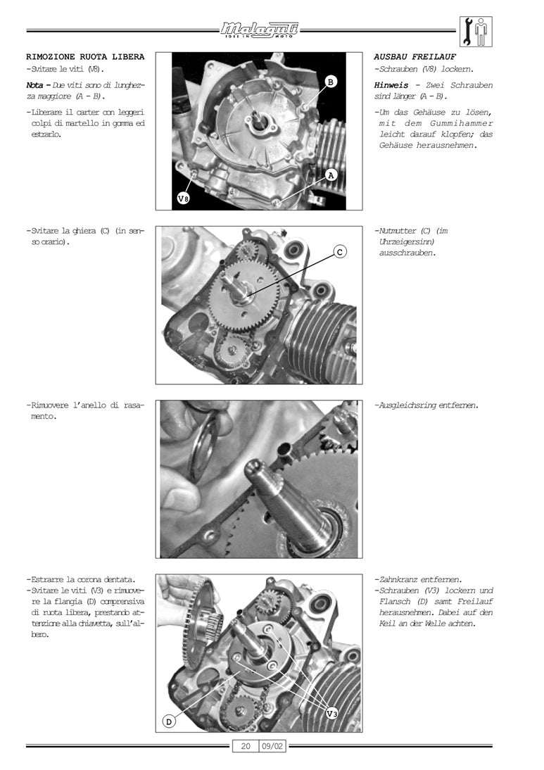 1999-2004 Malaguti Ciak 150 Service Manual