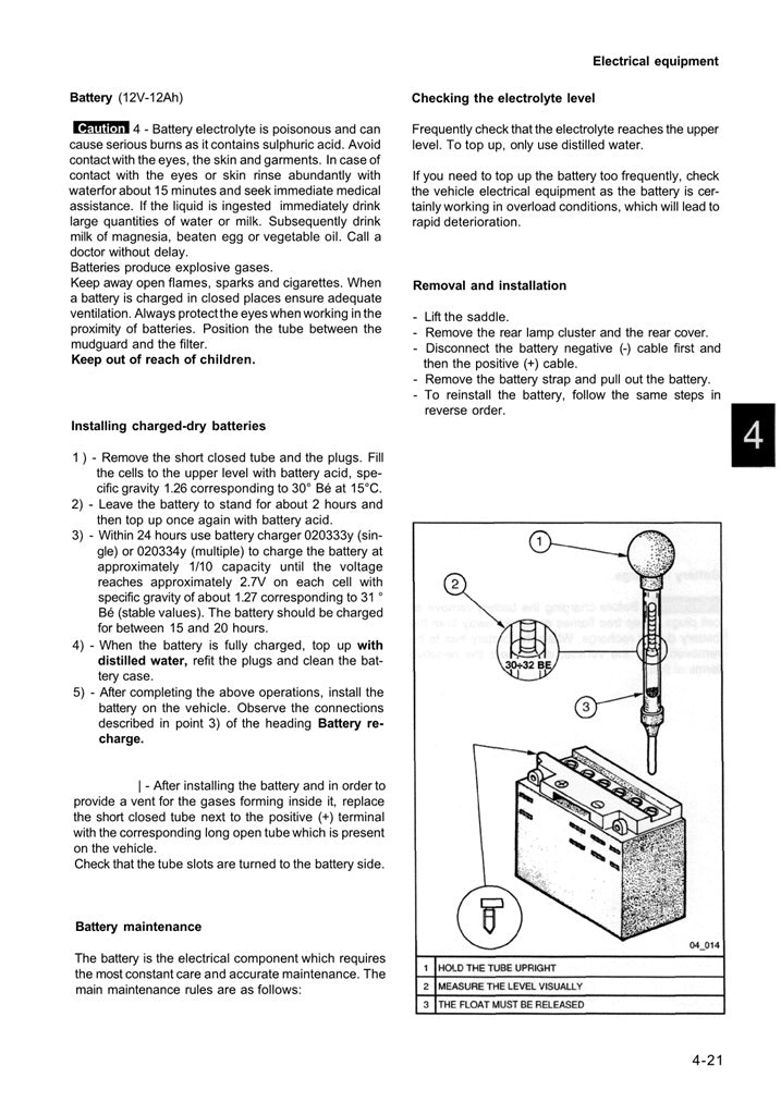 2000-2003 Piaggio X9 125 Scooter Service Manual