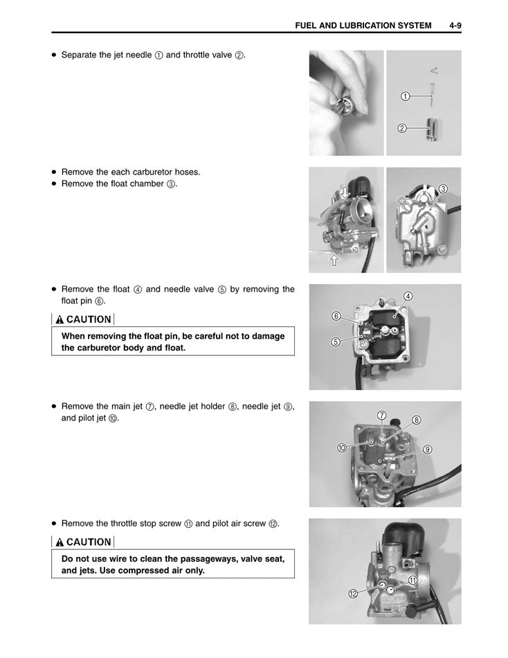 2000-2003 Suzuki UF50 UF 50 50cc Scooter Service Manual