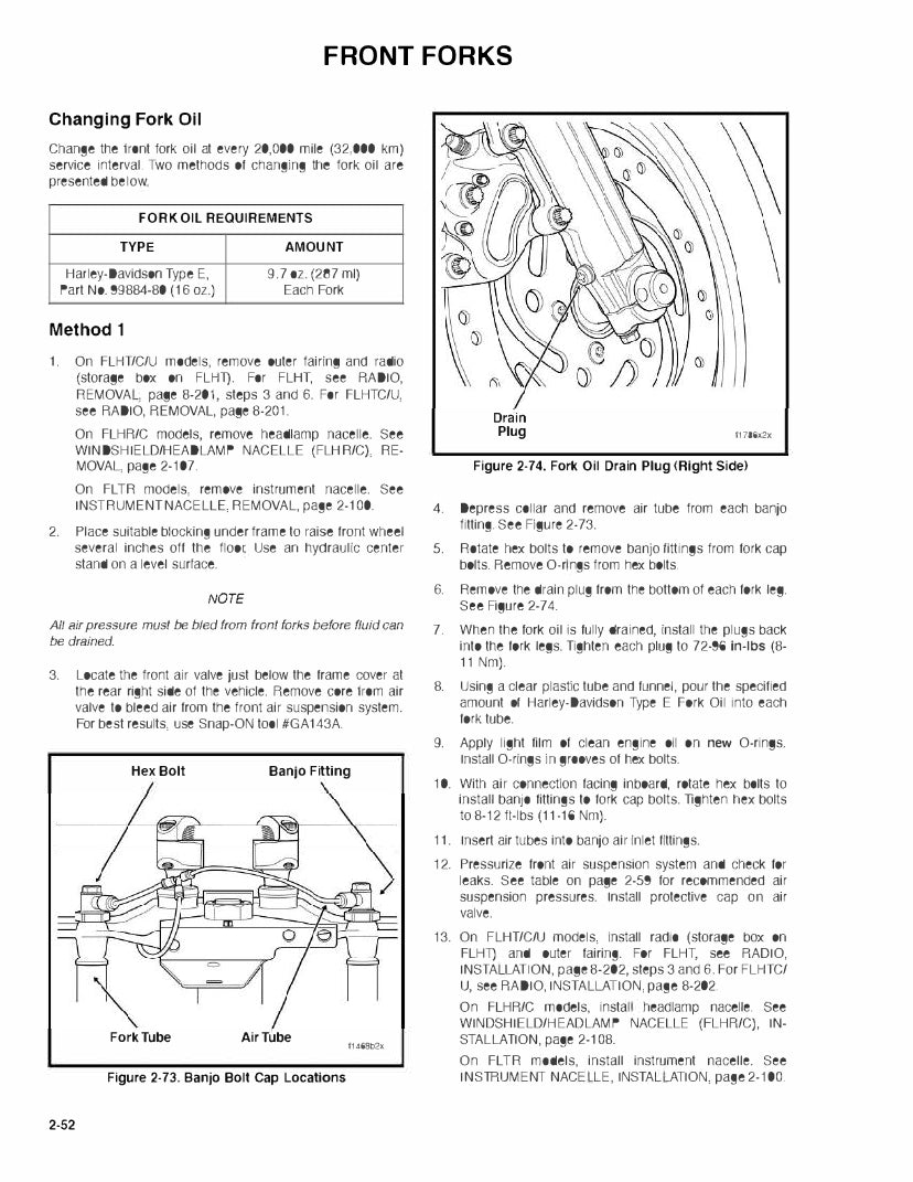 2000 Harley Davidson FLHTCU Electra Glide Ultra Classic Service Manual