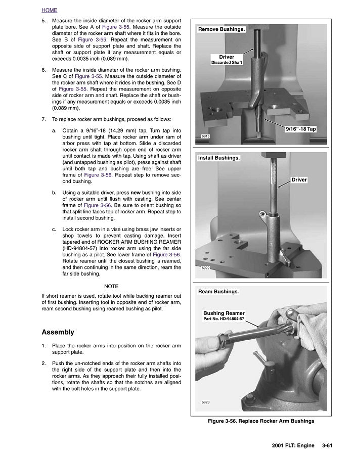 2001 Harley Davidson FLTR FLTRI Road Glide Service Manual