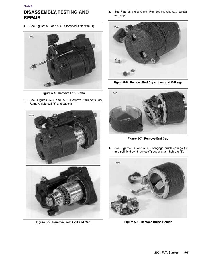 2001 Harley Davidson FLHTCU FLHTCUI Electra Glide Ultra Classic Service Manual