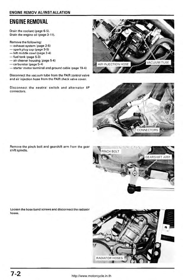 2002-2009 Honda CBR150R CBR150 Service Manual