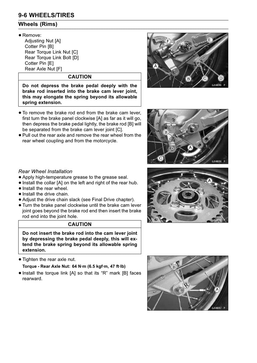 2009-2020 Kawasaki KLX250S Servicehandbuch