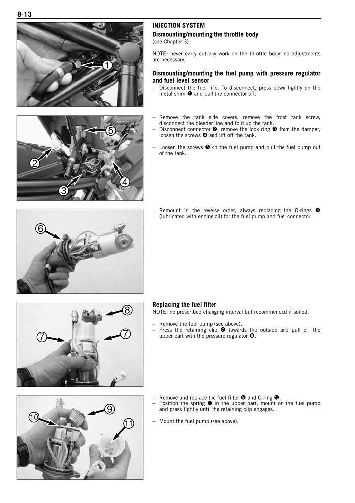 2008-2013 KTM 990 SMR Supermoto R Service Manual