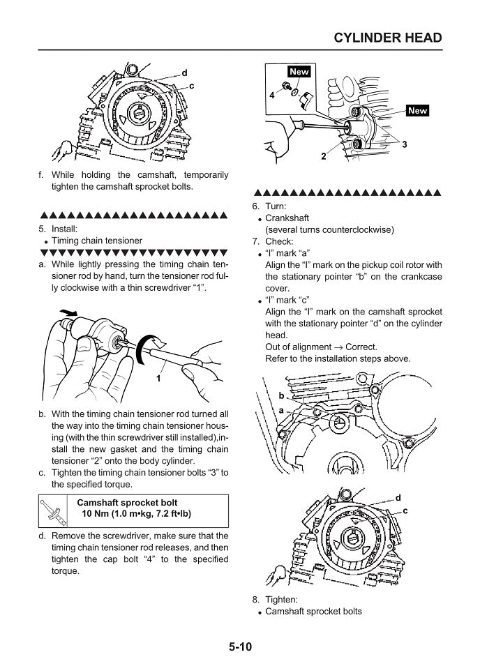 2004-2007 Yamaha XG250 XG 250 Tricker Service Manual