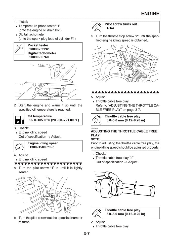 2004-2007 Yamaha XG250 XG 250 Tricker Service Manual