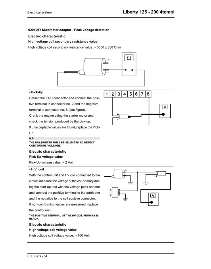 2004-2009 Piaggio Liberty 125 4t Scooter Service Manual