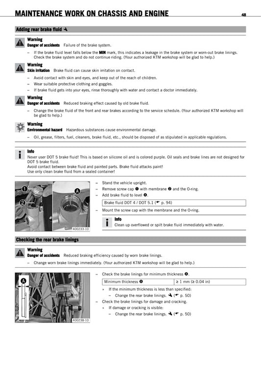 2004-2010 KTM 250 EXC Service Manual
