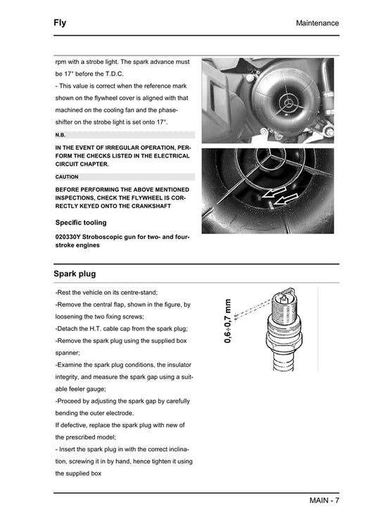 2006-2012 Aprilia SportCity One 125 Manual de servicio de scooter