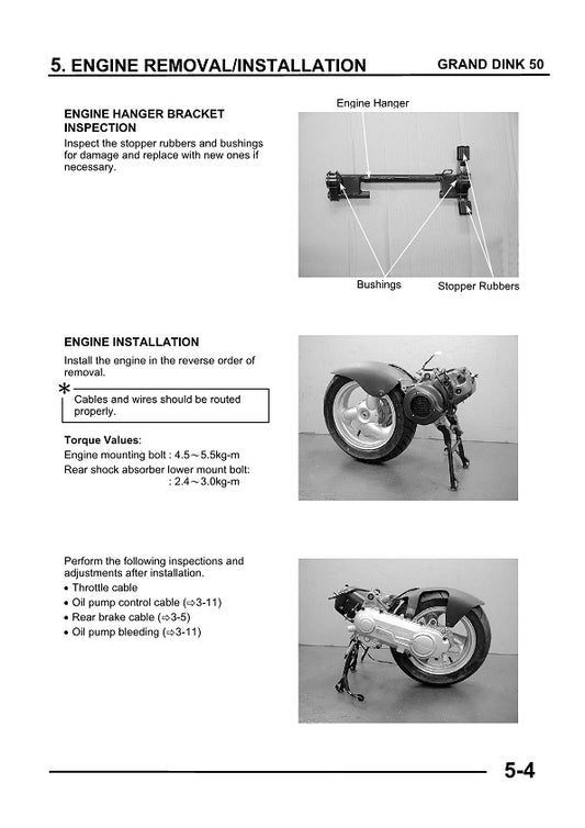 2000-2006 Suzuki AN400 Burgman Scooter-Handbuch