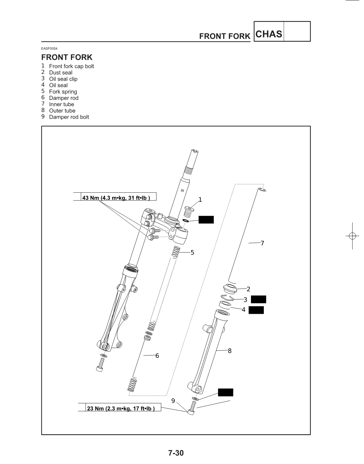 2008-2013 Yamaha YZF-R125 YZF R125 Servicehandbuch