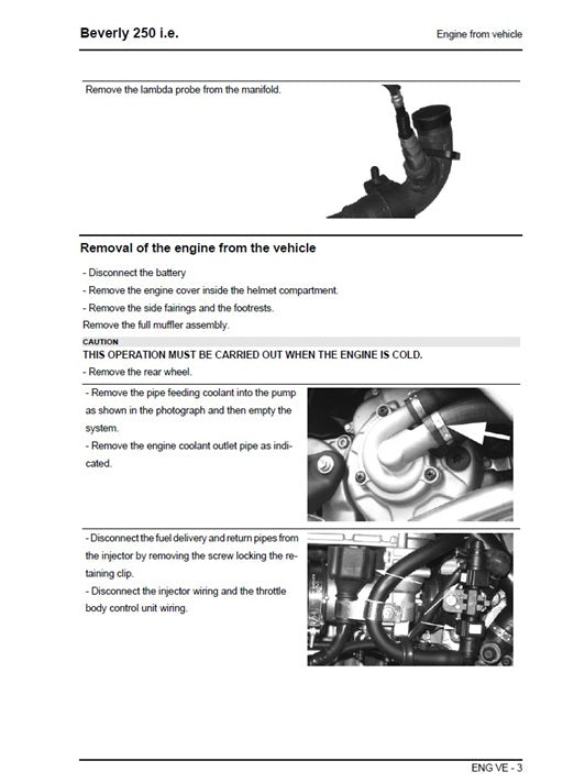 2006-2012 Aprilia SportCity One 125 Manual de servicio de scooter