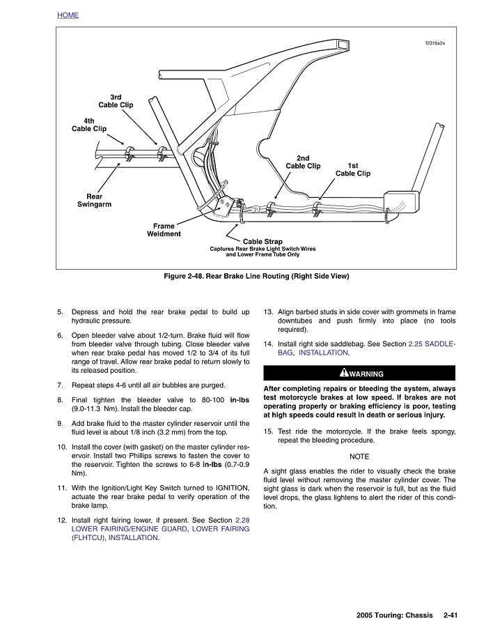 2005 Harley Davidson FLHTCSE2 CVO Screamin' Eagle Electra Glide Service Manual