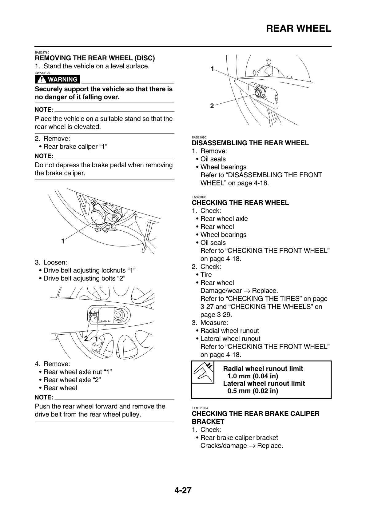 2006-2016 Yamaha XV1900 XV 1900CTS Stratoliner S Service Manual 2006-2016 Yamaha XV1900 XV 1900CTS Stratoliner S Service Manual