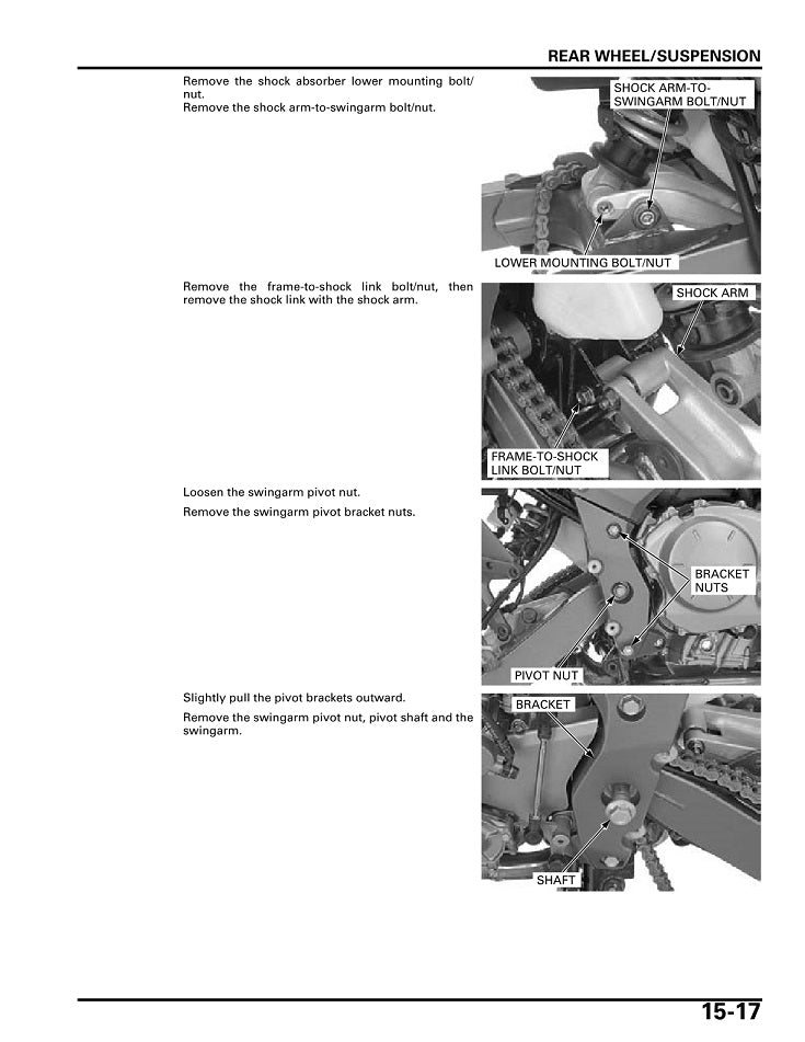 2006-2010 Honda CBF1000 CBF 1000 Service Manual