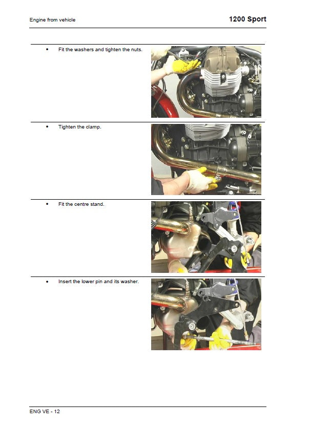 2006-2008 Moto Guzzi Breva V1200 1200 2v Service Manual