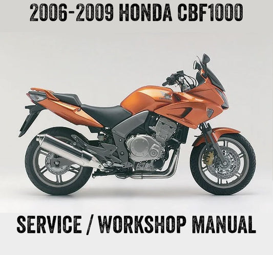 2006-2010 Honda CBF1000 CBF 1000 Manual de servicio