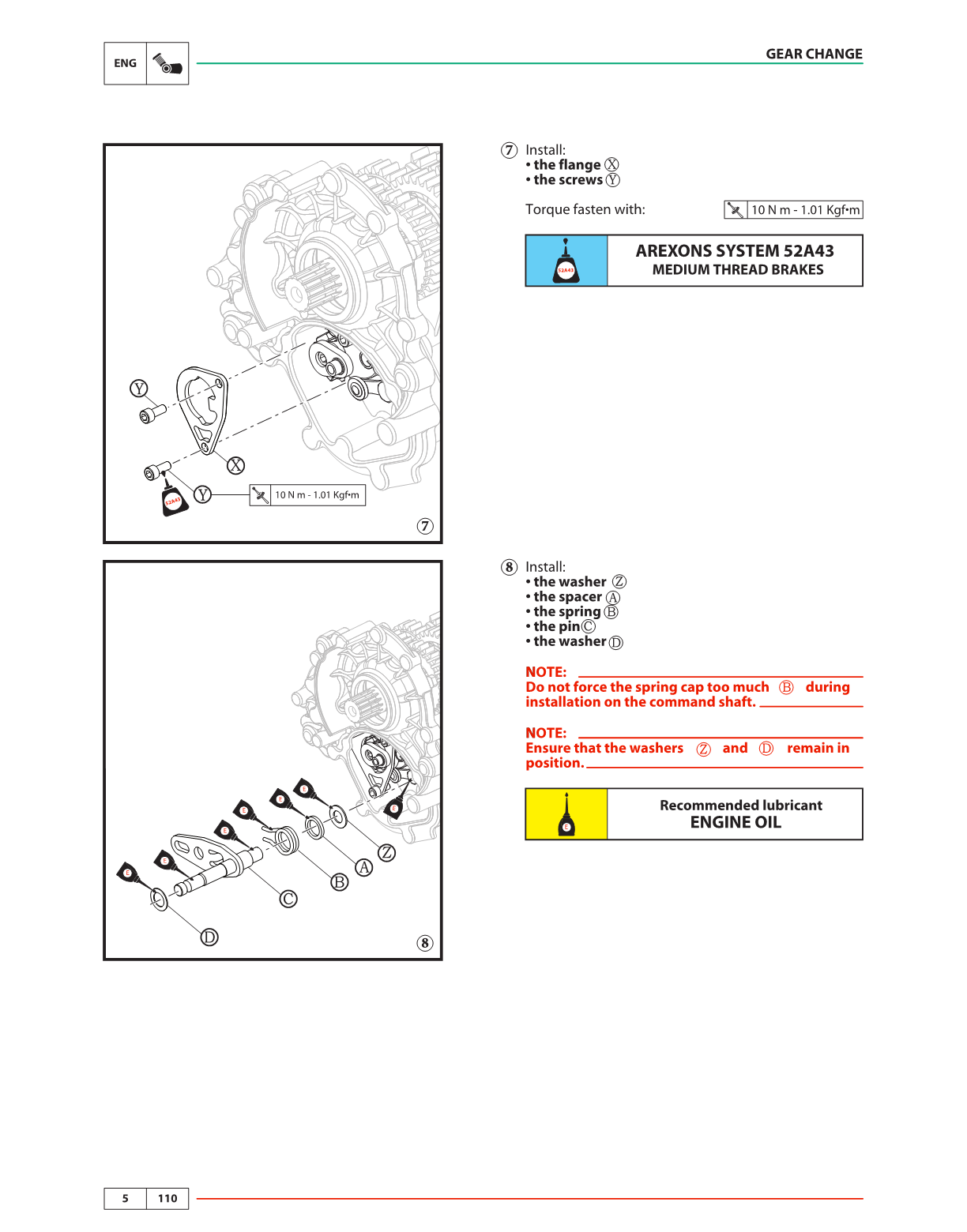 2006-2017 Benelli TREK TRE-K Amazonas 1130 Service Manual