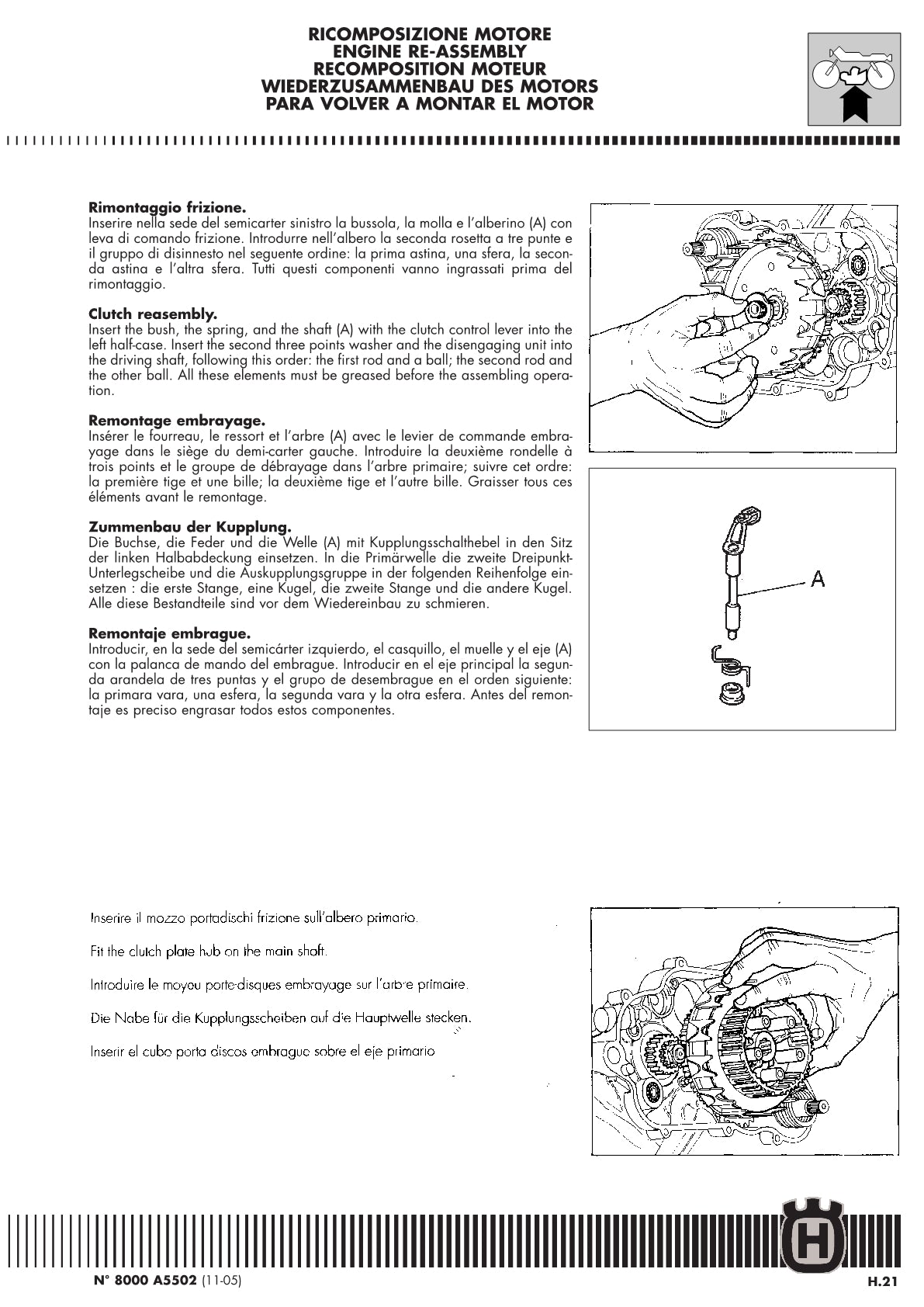 2006 Husqvarna WR125 WR 125 Service Manual