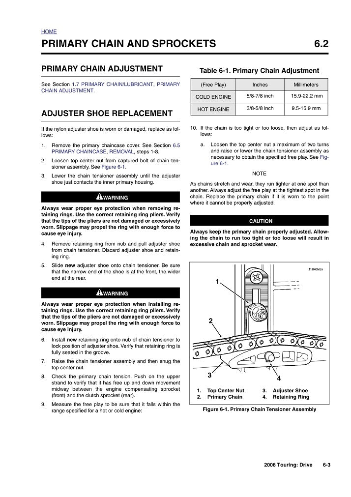 2006 Harley Davidson FLHR FLHRI Road King Service Manual