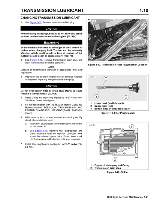 2007-2008 Harley Davidson FXD Dyna Super Glide Service Manual