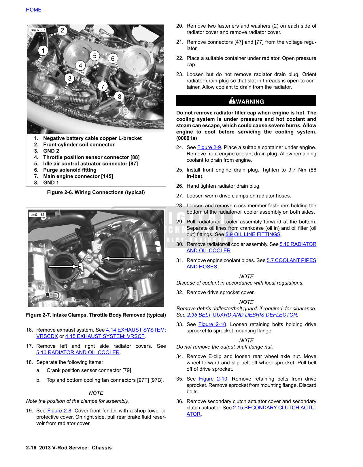 2008-2017 Harley Davidson VRSCAW V-ROD Manual de taller de reparación de servicio