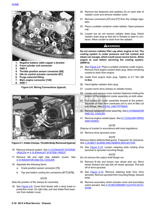 2008–2017 Harley Davidson VRSCAW V-ROD Service Reparatur Werkstatthandbuch