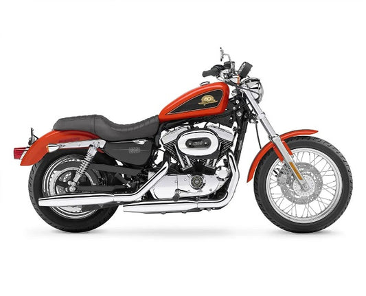 Servicehandbuch zum 50-jährigen Jubiläum der Harley Davidson XLH1200 Sportster 2004–2008