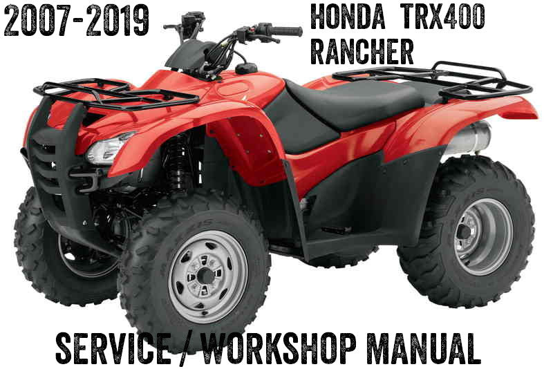 2009–2011 Honda TRX 420 TRX420 FA FPA Fourtrax Rancher AT 4x4 ATV Quad Handbuch