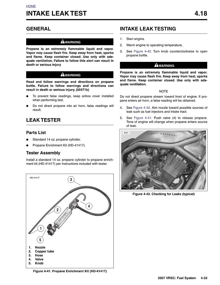 2007 Harley Davidson VRSCX Screamin Eagle V-ROD Service Manual