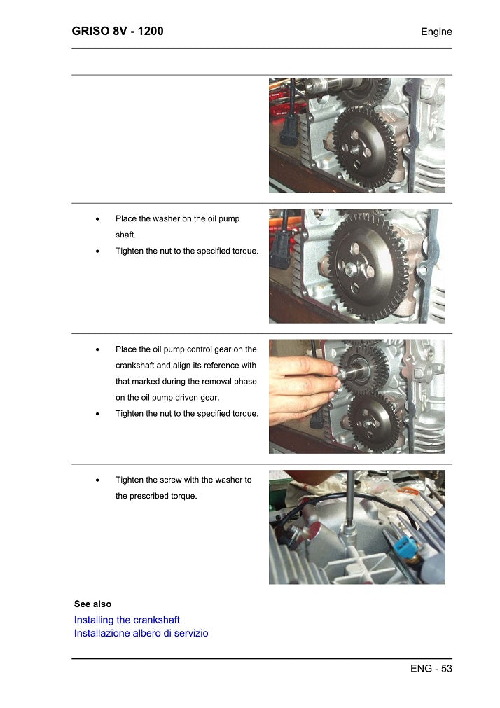 Manual de servicio Moto Guzzi Griso 1200 2007 a 2016