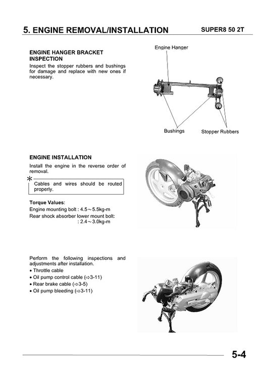 2000-2006 Suzuki AN400 Burgman Scooter-Handbuch