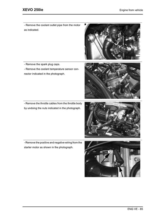 2007-2012 Piaggio Xevo 250 Scooter Service Manual