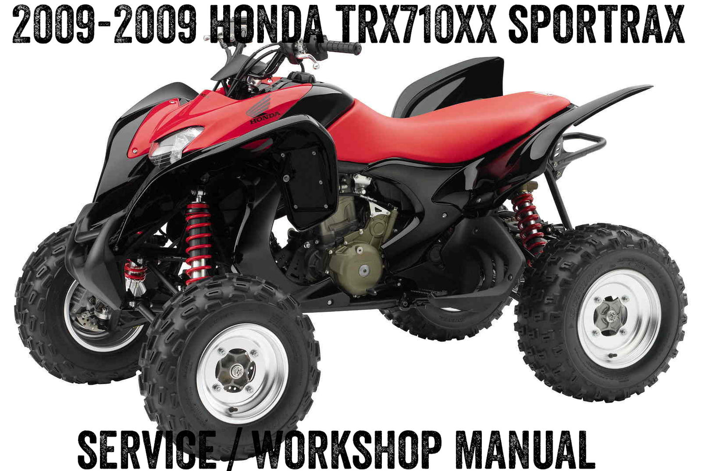 2008-2009 Honda TRX 700 XX TRX700XX Fourtrax ATV Quad Manual