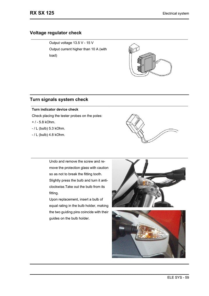 2008-2012 Aprilia SX125 2stroke 2T Service Manual – retro-motorcycle-manuals