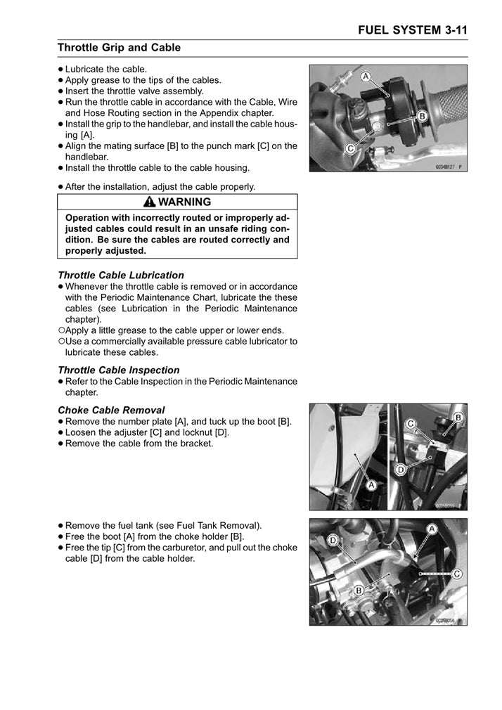 2008 Onwards Kawasaki KLX140R KLX140 KLX 140 Service Manual