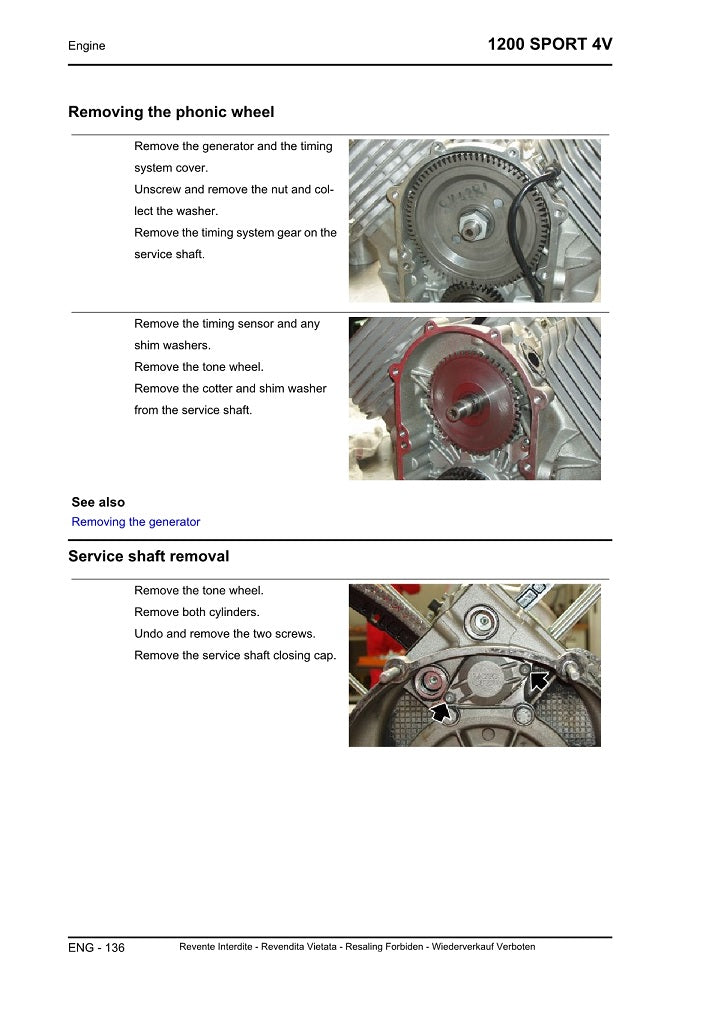 2008-2011 Moto Guzzi Breva V1200 Sport 1200 4v Manual de servicio