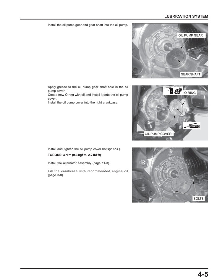 2009-2014 Honda SCV110 SCV 110 Activa Scooter Service Manual