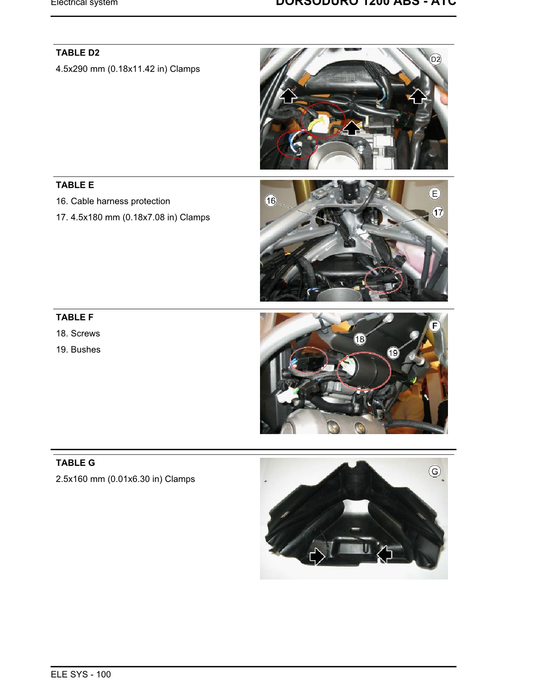 2010-2012 Aprilia Dorsoduro 1200 Service Manual