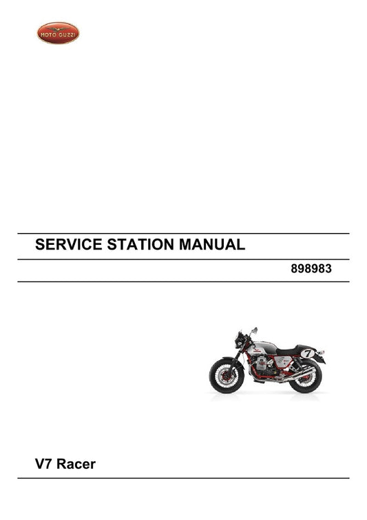 2009-2013 Moto Guzzi V7 Racer Service Manual