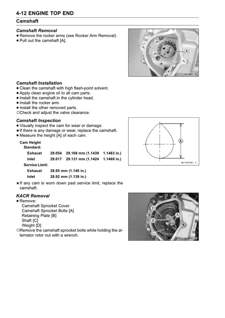 2009-2020 Kawasaki KLX250S Servicehandbuch