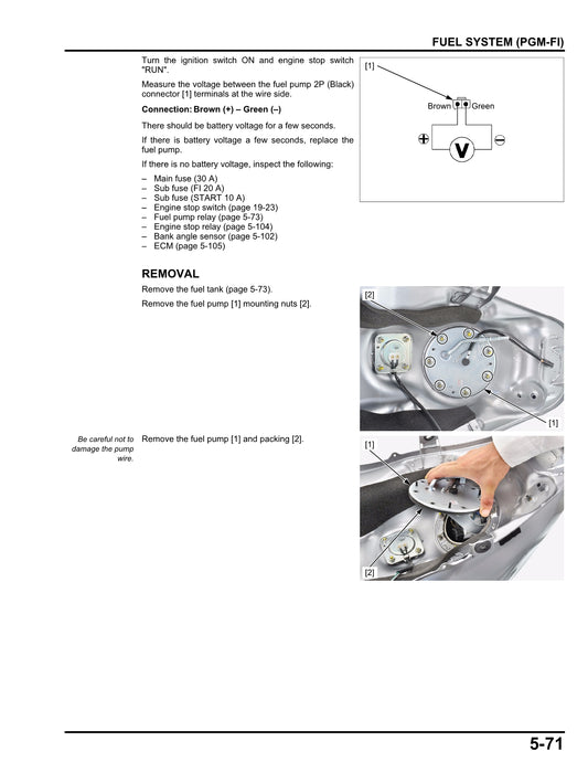 2010-2018 Honda CBF1000 CBF 1000 Service Manual