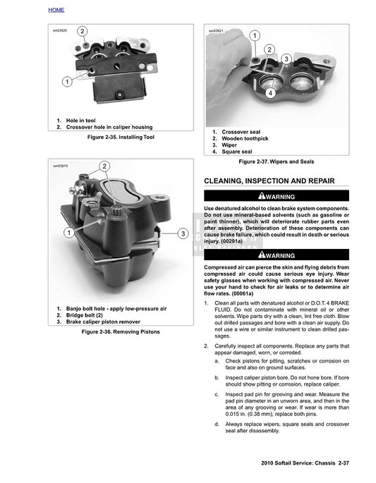 2010 Harley Davidson FLSTC Softail Heritage Classic Service Manual