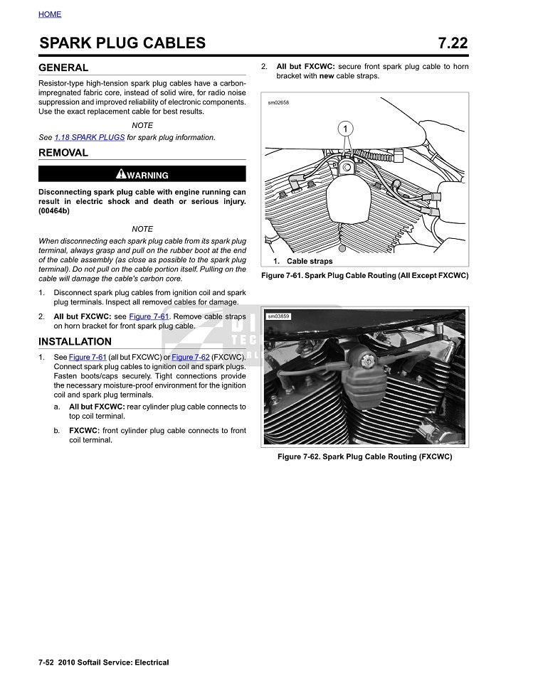 2010 Harley Davidson FLSTC Softail Heritage Classic Service Manual