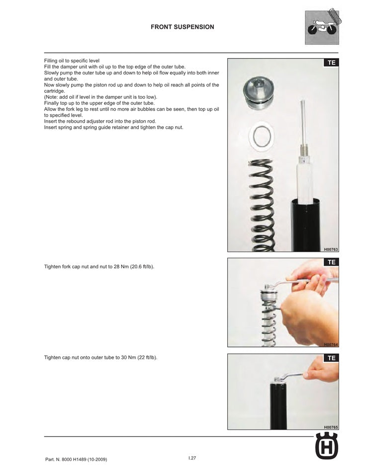 2009-2010 Husqvarna TC250 TC 250 Service Manual