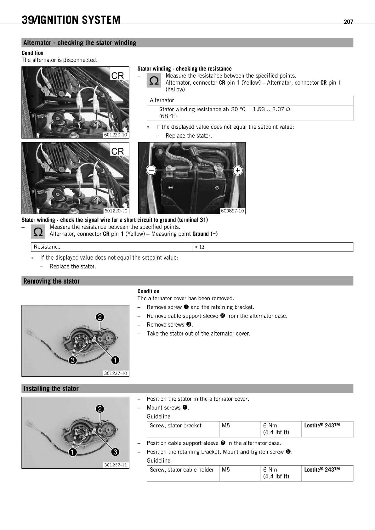 2009 KTM 450 SXF SX-F Service Manual