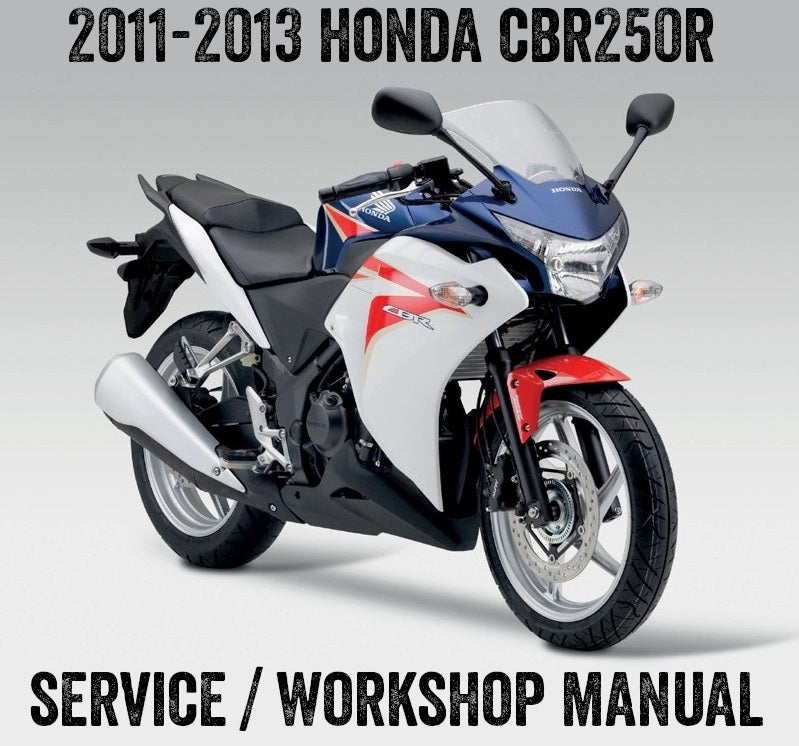 2011-2013 Honda CBR250R ABS-Servicehandbuch