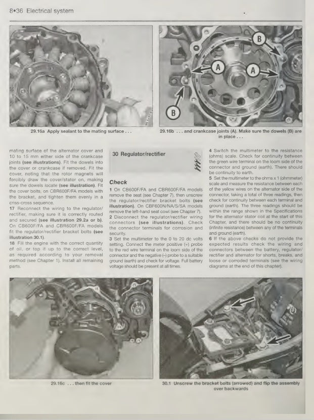 2007-2012 Honda CB600F Hornet Service Manual