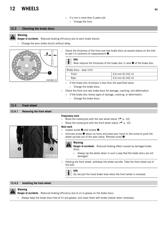 2011-2016 KTM 125 Duke Service Manual